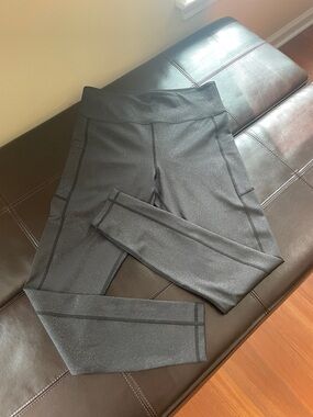 ZYIA Black Sparkle Leggings